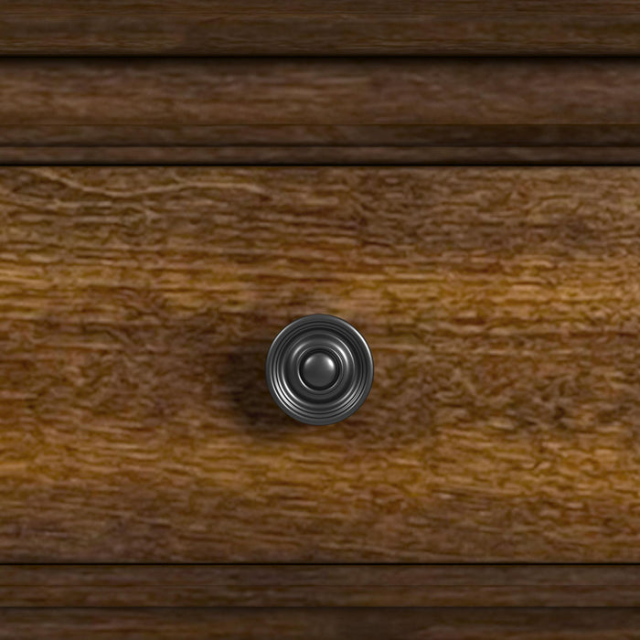 Phillipe 3PC Occasional Table Set in Cherry-Coffee Table & Two End Table