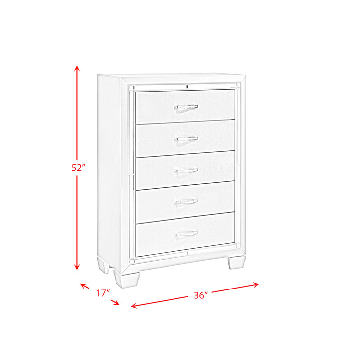 PLATINUM YOUTH PLATFORM BEDROOM SET