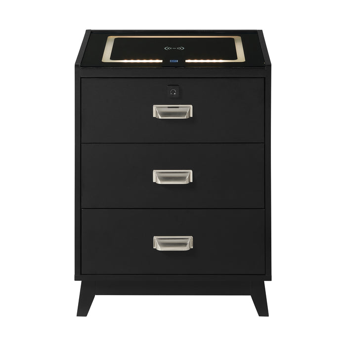 Rio Nightstand with Electronic Features