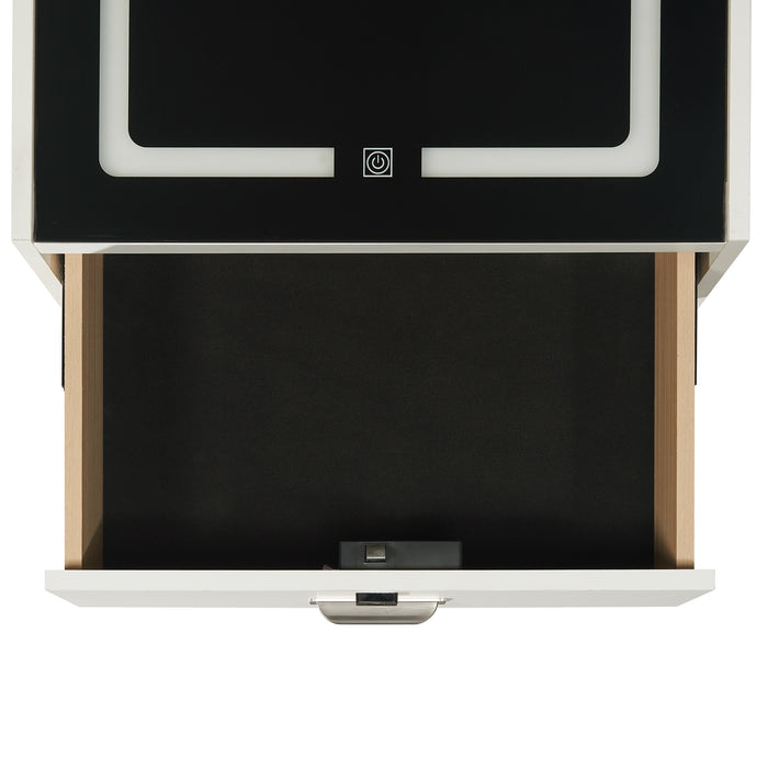 Rio Nightstand with Electronic Features