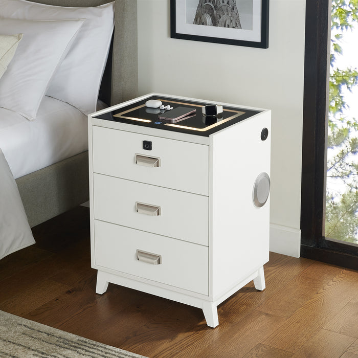 Rio Nightstand with Electronic Features