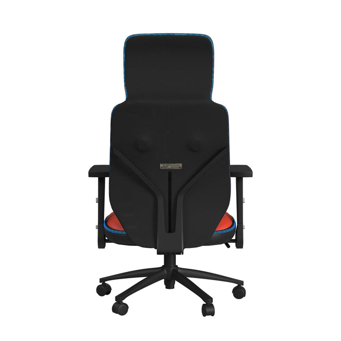 Rollins Gaming Chair with LED and Speaker in Black and Red - 3A Packing