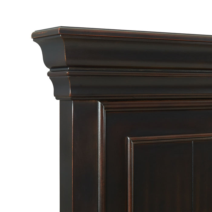 Slater Platform Storage Bedroom Set Black