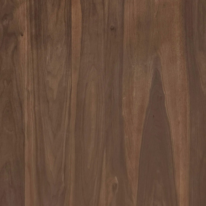 Santa Barbara Kitchen Island & 2 Counter Stools with Dark Grey Fabric in Walnut