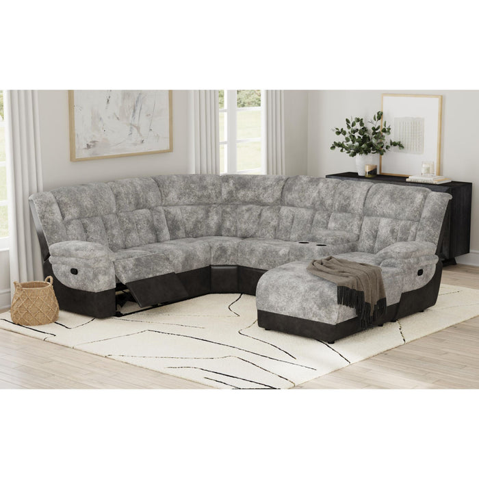 Santorini Armless Chair in Dillon/Shire Grey