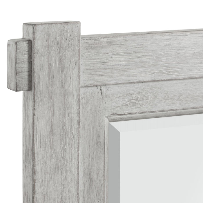 Scott Dresser & Mirror Set White Finish