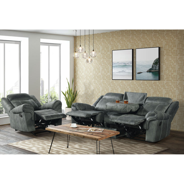 Sorrento Glider Recliner in FB367 Charcoal