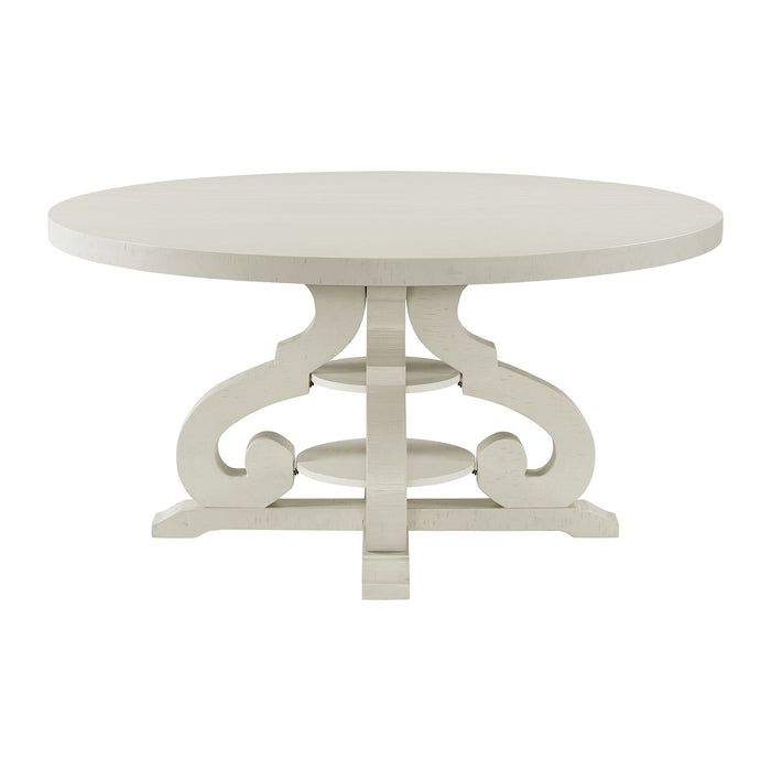 Stone Round Dining Table W/PU Base