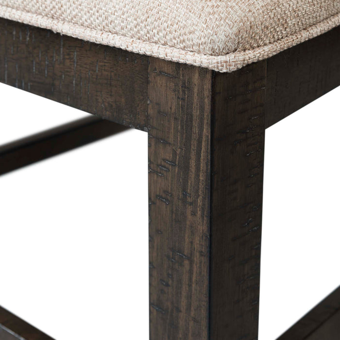 Stone Round 5PC Dining Set-Round Table & 4 Chairs