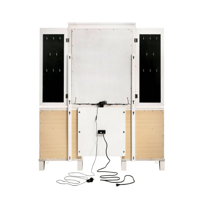 Twenty Nine Dressing Set w/LED & USB Plug White