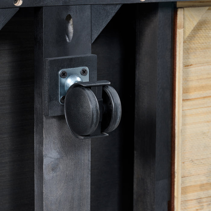 Wagner 2PC Occasional Table Set in Cherry-Square Lift-Top Coffee Table & End Table