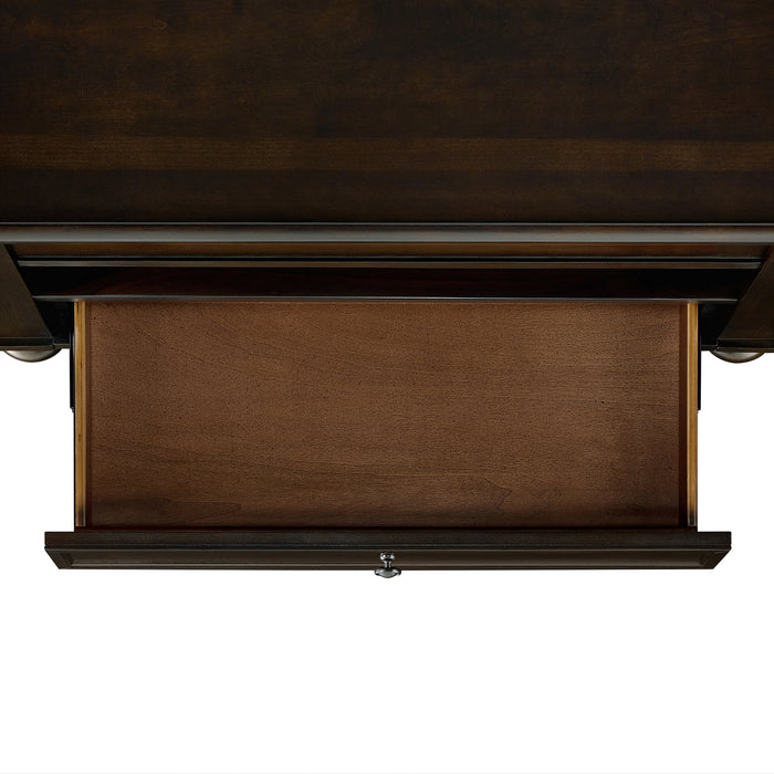 Wagner 2PC Occasional Table Set in Cherry-Square Lift-Top Coffee Table & End Table