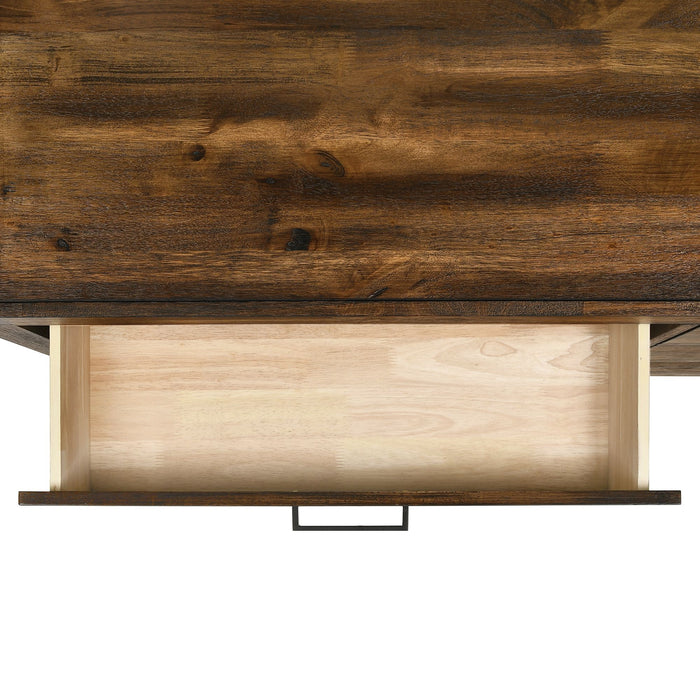 Warner Dresser and Mirror Chestnut