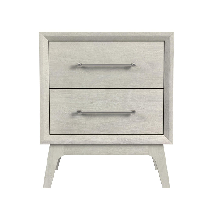 Westland 2-Drawer Nightstand in Almond