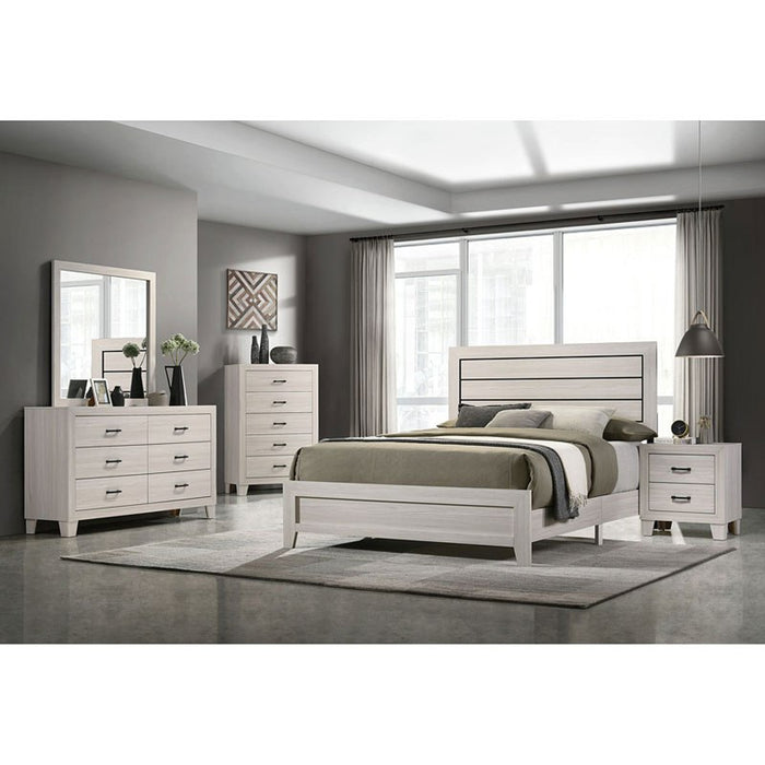 Elements International Makayla Mirror in Natural