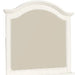 Elements International Brook White Mirror in White Lacquer image