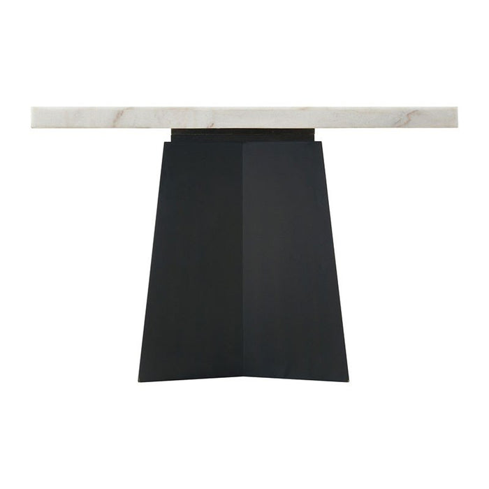 Elements International Beckley Dining Table in WhiteC