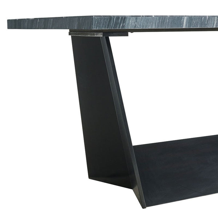 Elements International Beckley Counter Height Table in DarkC