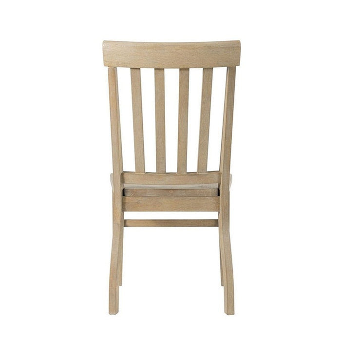 Elements International Lakeview Side Chair (Set of 2) in Natural CDLW100DTC