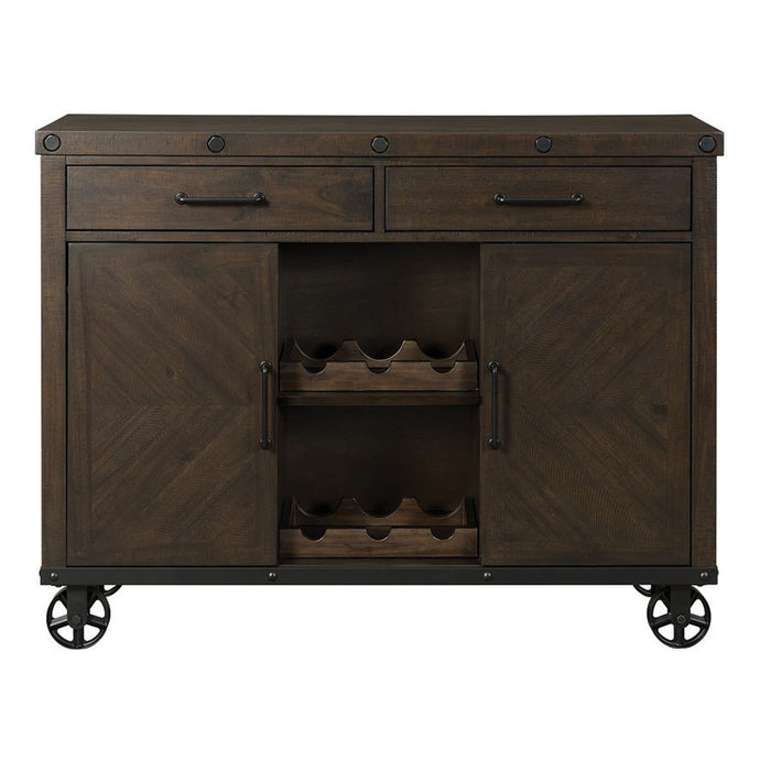 Elements International Colorado Server in Charcoal