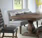 Elements International Gramercy Sofa with 7 Pillow in Brown image