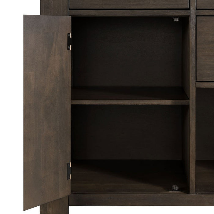 Elements International Grady Server in Brown