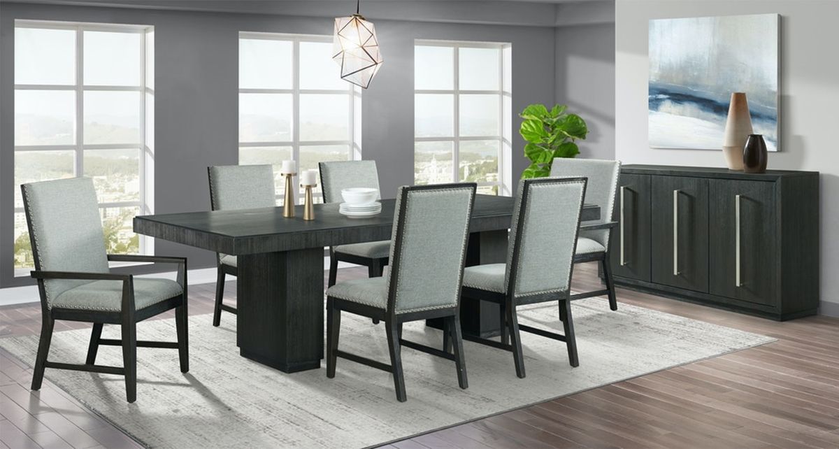 Elements International Donovan Side Chair (Set of 2)