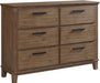 Elements International Jolene Dresser in Grey image