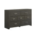 Elements International Sasha Dresser in Charcoal image