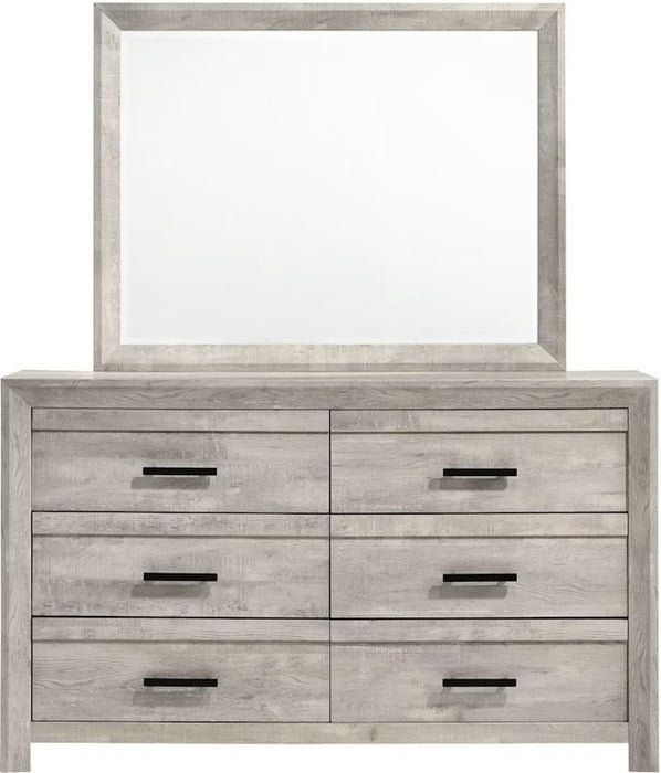 Elements International Ellen Dresser in White