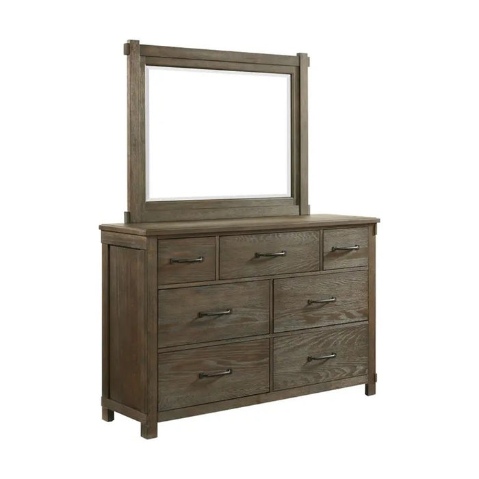 Elements International Scott Mirror in Dark