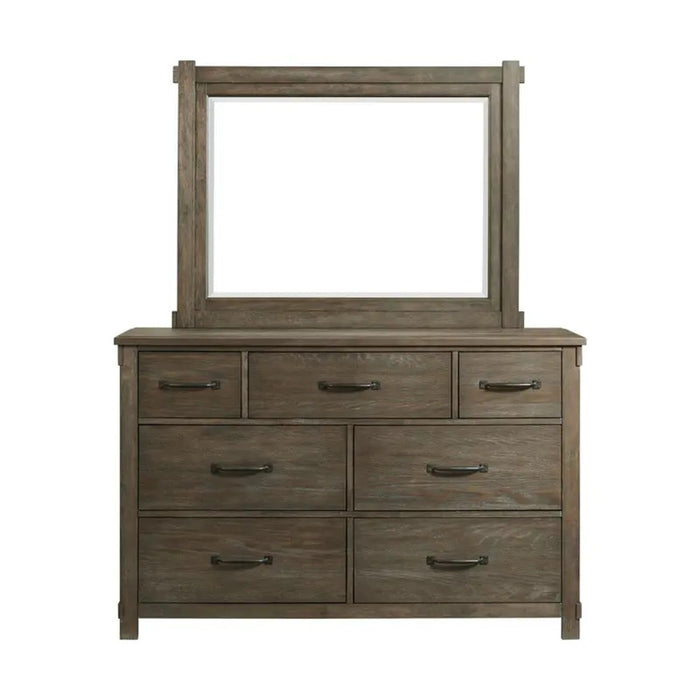Elements International Scott Mirror in Dark