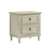 Elements International Gianna Youth Nightstand in White image