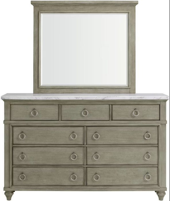 Elements International Kendari Dresser in Grey