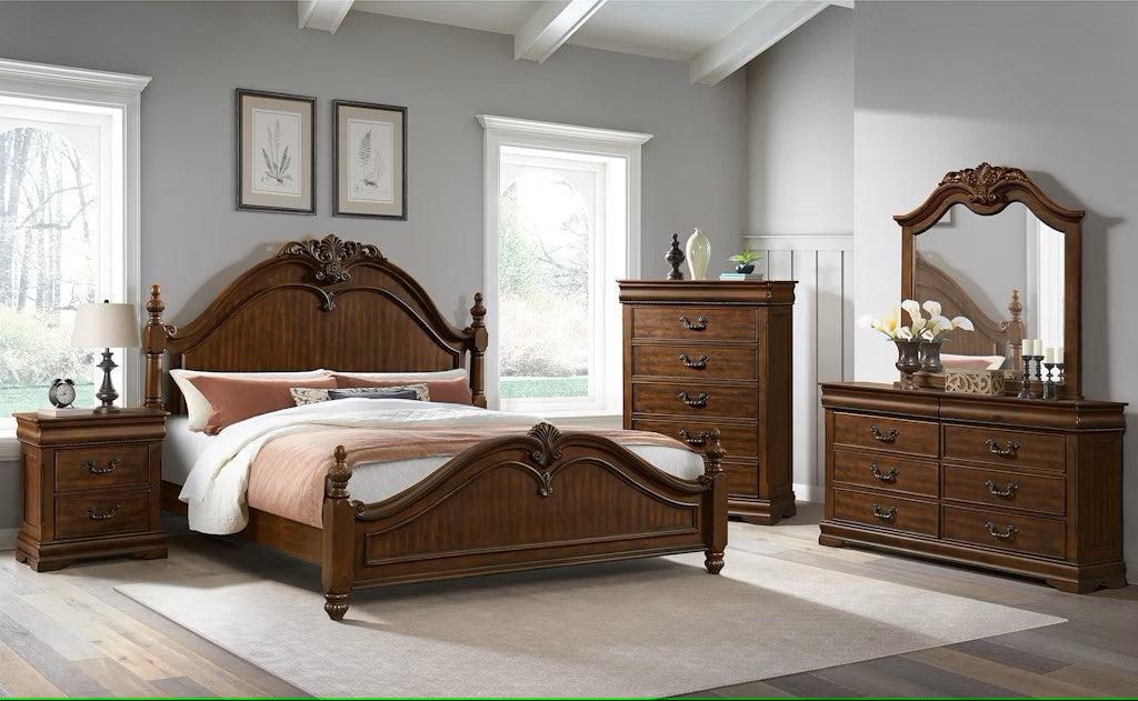 Elements International Northridge Youth Dresser in Brown