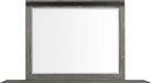 Elements International Wade Mirror in Gray image